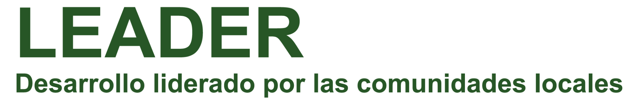 LEADER. Desarrollo liderado por las comunidades locales
